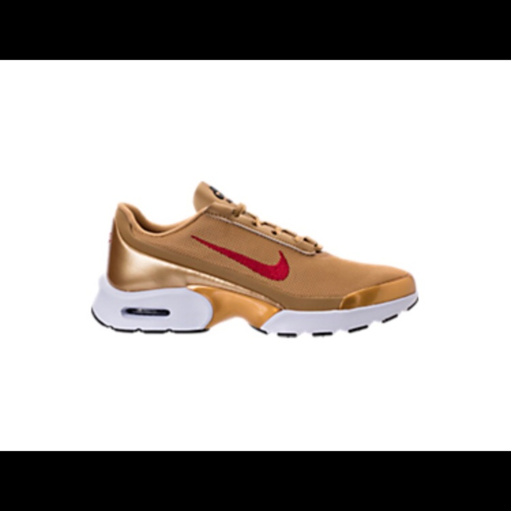 Nike Air Max Jewel (Metallic Gold/Varsity Red) 8.5
